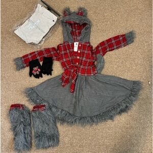 🎃🎃🎃 Girls werewolf Halloween costume 🎃🎃🎃